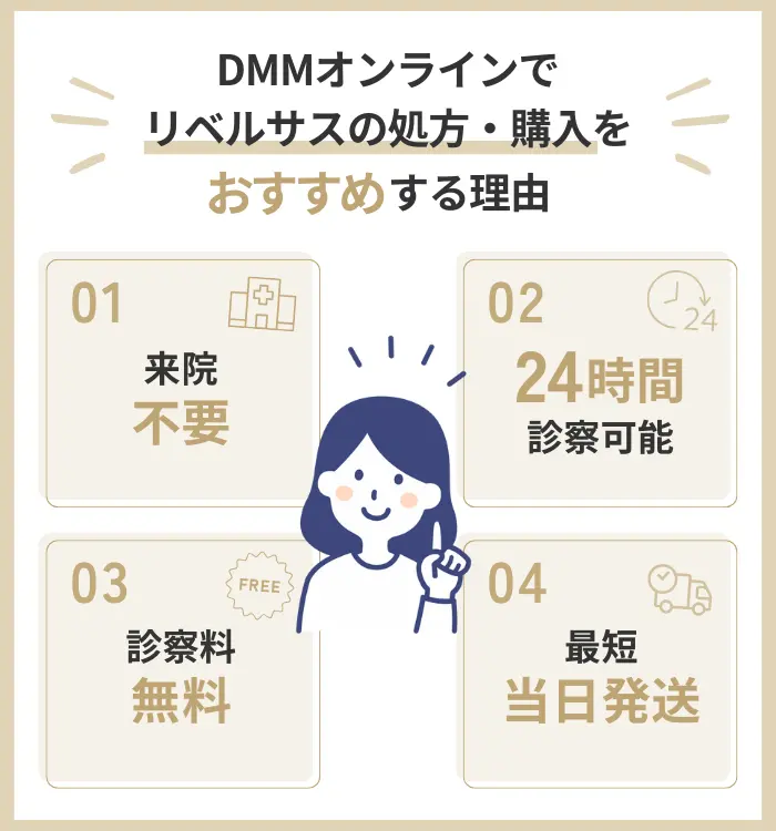 DMMクリニックでのリベルサスの処方・購入をおすすめする4つの理由